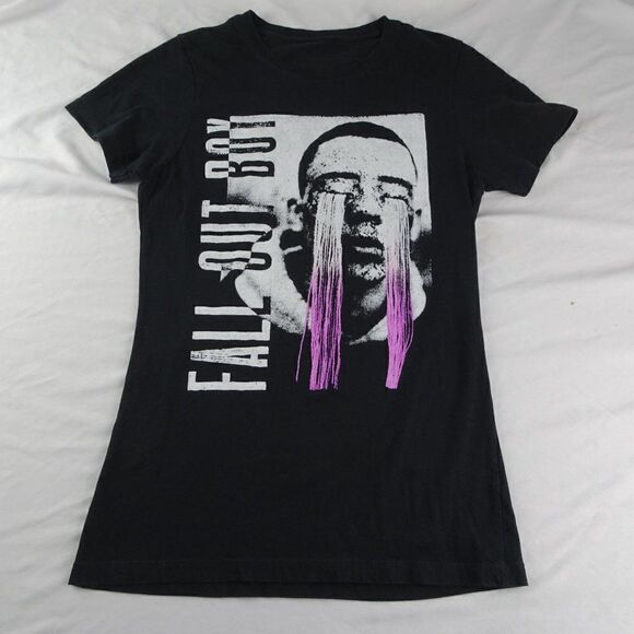 Fall Out Boy Women Black Shirt - Picture 5 of 9